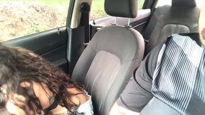 HOT GIRL SUCKS HER DILDO
