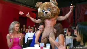 Sizzling Chicks Seduce With Oral Pleasure at Nightclub Orgies