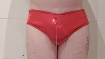 Ivy Lust - Ivy's Naughty Piss Play with Red Panties