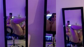 pulling anal beads out of my tight ass and cum 🤭💦 [full hd]