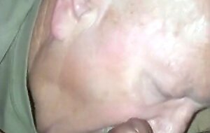 Daddy bear sucking mexican cock