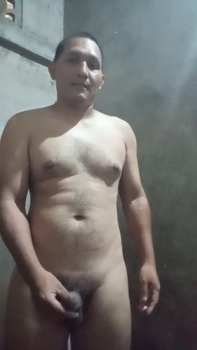 Jerking off in the Bathroom