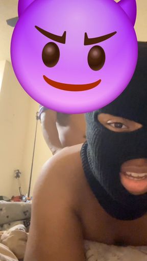 He bet me that he could make my pussy drip I nutted all over the bed Amateur Homemade BBW takes black cock