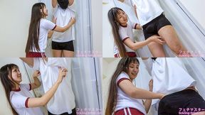 Rin Miyazaki - HARDCORE TICKLING a masochistic MALE by a younger horny student after gym class (FM TICKLING) (Rin’s TICKLING part4) TIC-247-4 - wmv