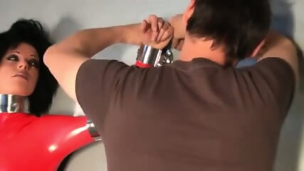 Red Latex And Wall