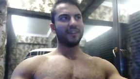 Euro Male Fernandes Plays with His Dick