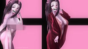 Nezuko Kamado Presenting The Glory Of Hentai Nudity