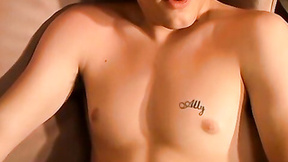 ”Sexy straight dude feeling so lustful & strokes his big dick”