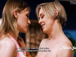 Breasty Stepmom Puts Teen Step Daughters Insecurities To Rest By..