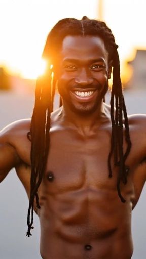 Healthy African Man