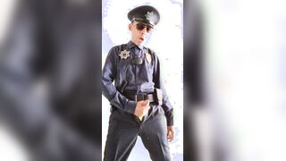 023 Police Uniform SPUNK cum shot in Lechazo!! Cop Police UNIFORMS 2026
