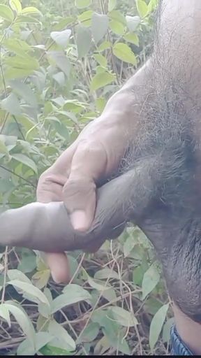 Memorable moment from "Rajesh Playboy 993 Public Outdoor Pissing in the Jungle Outside. Spanking Butt"