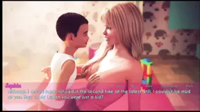 AWAM: Sam draws Sophia naked