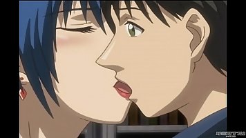 Cartoon lady with blue hair, Tsuyayoku is moaning while getting fucked harder than ever before