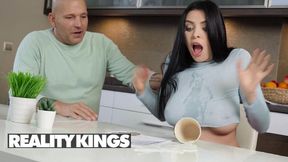Tough Kira Queen and Thomas Stone - standing doggy trailer - RK Prime