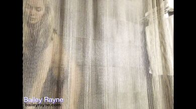 Bailey Rayne soaking wet in the shower getting fingers deep