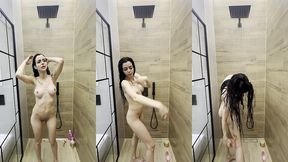 first shower in the dollhouse