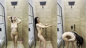 first shower in the dollhouse