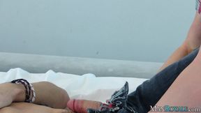 twinks chase & hunter page study long & hard for 1st anal exam