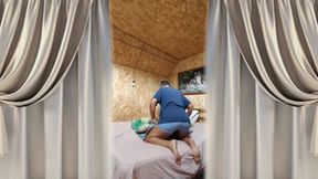 Hot Housewife Lukerya Greets a New Day