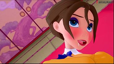 Jane Porter footwork sex | Tarzan | Full &amp_ Pov version on Sheer &amp_ PTRN: Fantasyking3