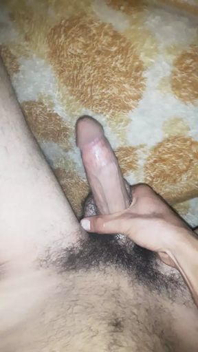 Hot handjob big dick