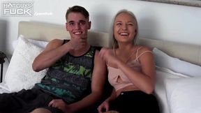 Heavenly bedmate at teen (18+) sex
