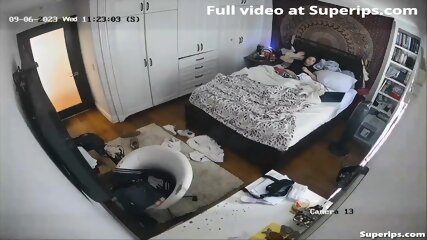 IPCAM  Naughty Canadian girl masturbates on her bed