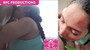hera cheeks hacia yoga y me la cogi, le hice un dp con su dildo y la rellene de semen