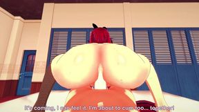 rias gremory sexy rabbit costume fucked pov - dxd - part 2