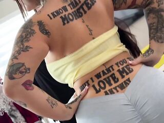 Damn When Did Your Booty Get So Large Step Sis - Thick Tatted Sweetheart - Large Butt POV - Valentine Vixen - Teddy Tarantino