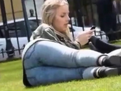 cameltoe leggins see through spy
