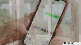 TUSHY Stunning Insatiable Jia Has Intense DP Orgasm