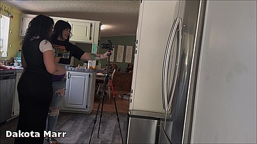 BTS Making Mormon Parody Porn Paige Steele And Dakota Marr