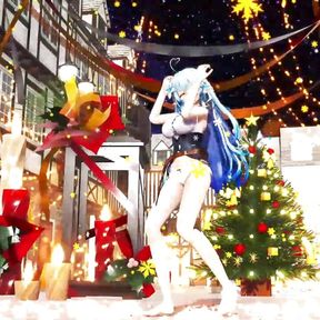 Sexy Teen Elf - Dancing With Cute White Panties + Gradual Undressing (3D HENTAI)