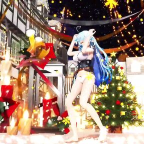 Sexy Teen Elf - Dancing With Cute White Panties + Gradual Undressing (3D HENTAI)