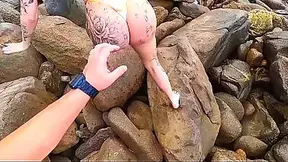 Inverted position pound with a hot cougar in the middle of the night