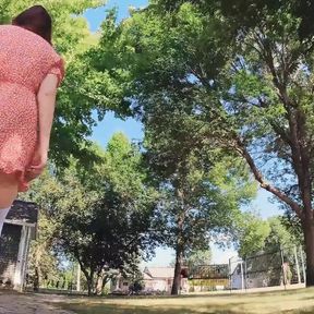 Blowjob in a Glass Bottle Church (almost Caught)