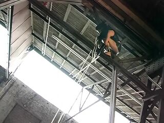 Fastened Hotty in Latex SADOMASOCHISM Submission