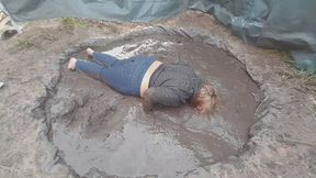 Unseen Power: Condemned in Denim to Muddy Humiliation