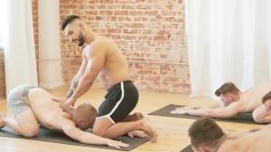 Jizz Orgy - Hunk Jacob Peterson plowed by Leo Luckett