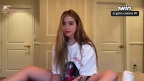 Hot Russian damsel sneaks into room, forgets panties - ROXANNE RIDER - XXX!