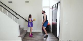 Skinny Amber Summer Riding Hard Big Dick
