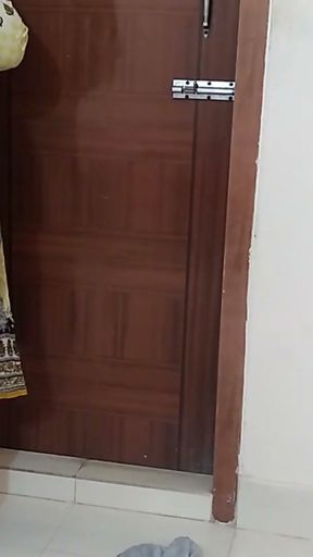 While Ayesha Bhabhi is sweeping Her Room, Devor comes &amp; gives her Ass Fuck - Pakistani Muslim Hijab Sex   Clip 1