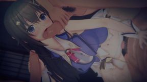 [vtuber] - Tokino Sora Broadcast Interrupted (bound Daisenpai & POV Sandwich DP) (4k/60fps)