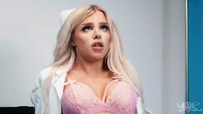 TRANS ANGELS - Kenzo Alvarez Cheats With Busty Tgirl Nurse Angellica Good In The Maternity Ward