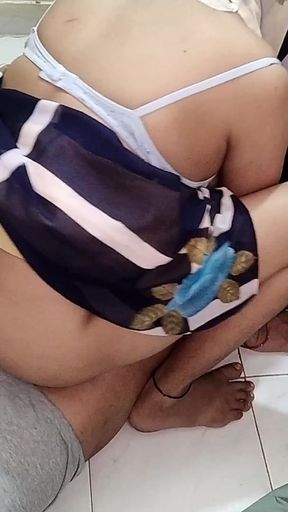 Stepmother Gets Stuck Under the Bed, Stepson Accidentally Seeing Her Big Ass, Fucks Her