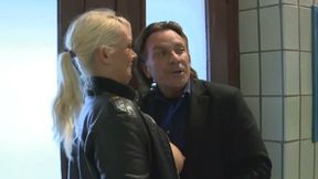 Hot Blonde Girl with Big Breasts Gets Fucked by a Stranger