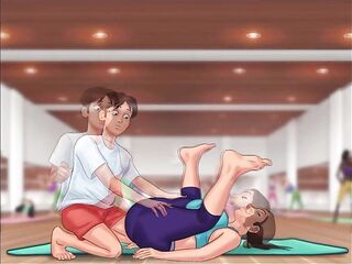 Fresh Yoga Teacher (Summertime Saga Sex Scene)