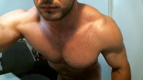 Alejandro Muscles Private Show